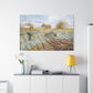 Pissarro, Camille - Hoarfrost (1873) - Canvas Block, unframed