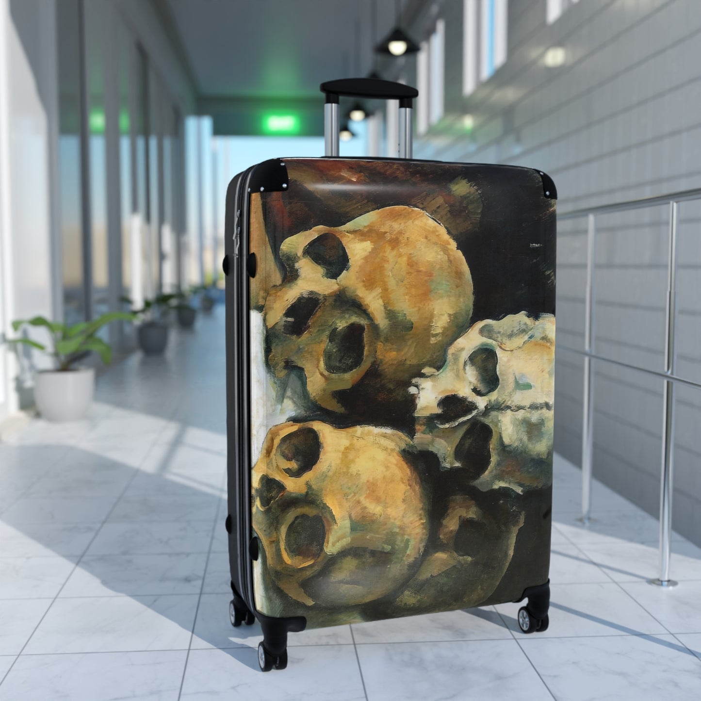 Cézanne, Paul - Pyramid of Skulls (1901) - Suitcase