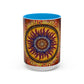 Pacio, Adam - Solar Disc Mandala - Colorful Accent Mugs