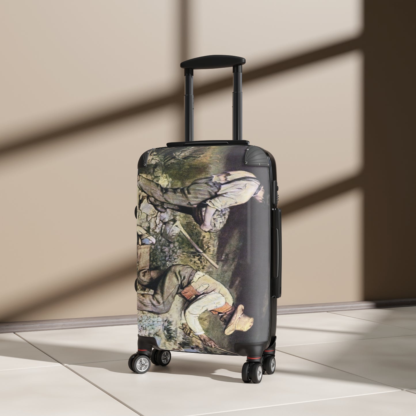 Courbet, Gustave - The Stone Breakers (1850) - Suitcase