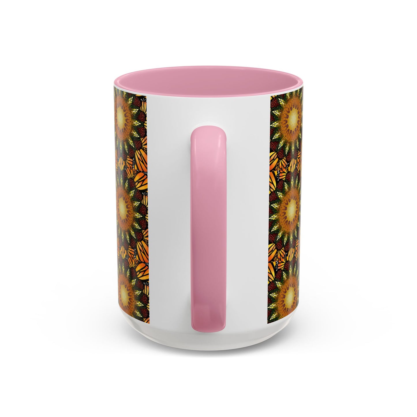 Pacio, Adam - Monarch Butterfly Mandala - Colorful Accent Mugs