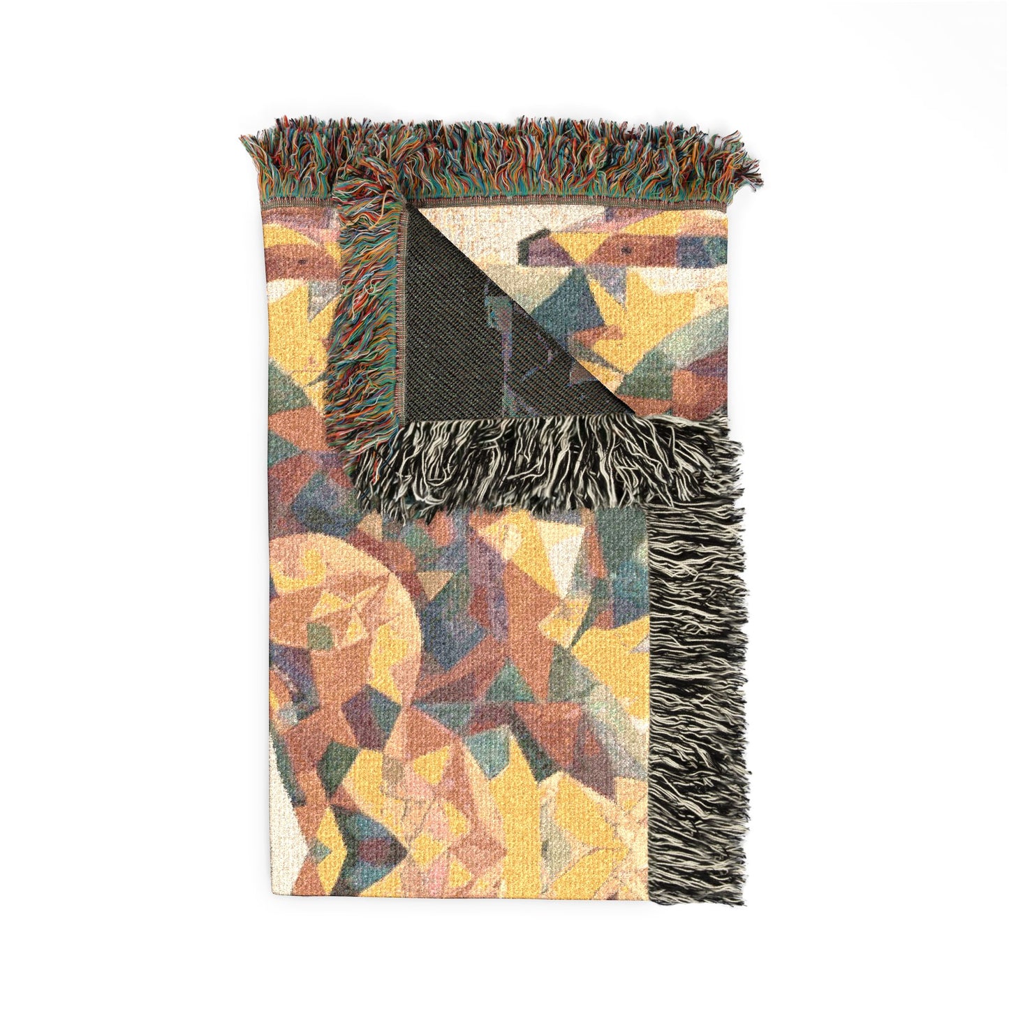 Filiger, Charles - Woman’s Head with Closed Eyes (1893) - Woven Blanket