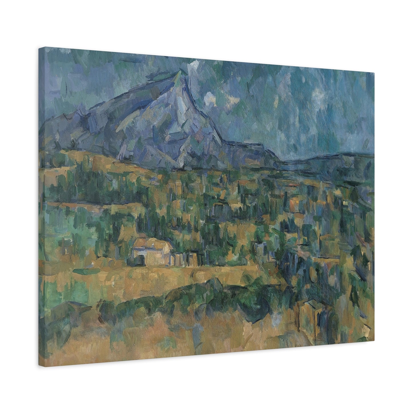 Cézanne, Paul - Mont Sainte-Victoire (1902) - Canvas Block, unframed