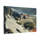 Cézanne, Paul - L’Estaque, Melting Snow (1870) - Canvas Block, unframed