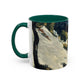 Cézanne, Paul - A Modern Olympia (1874) - Colorful Accent Mugs