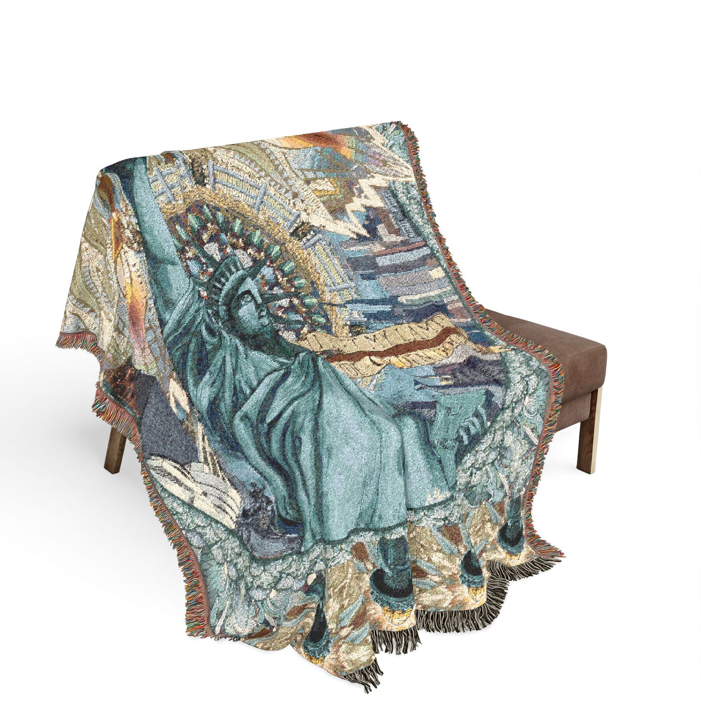 Pacio, Adam - Liberty Mandala - Woven Blanket