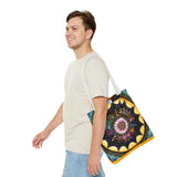 Obsidian Grandmothers Mandala - Tote Bag