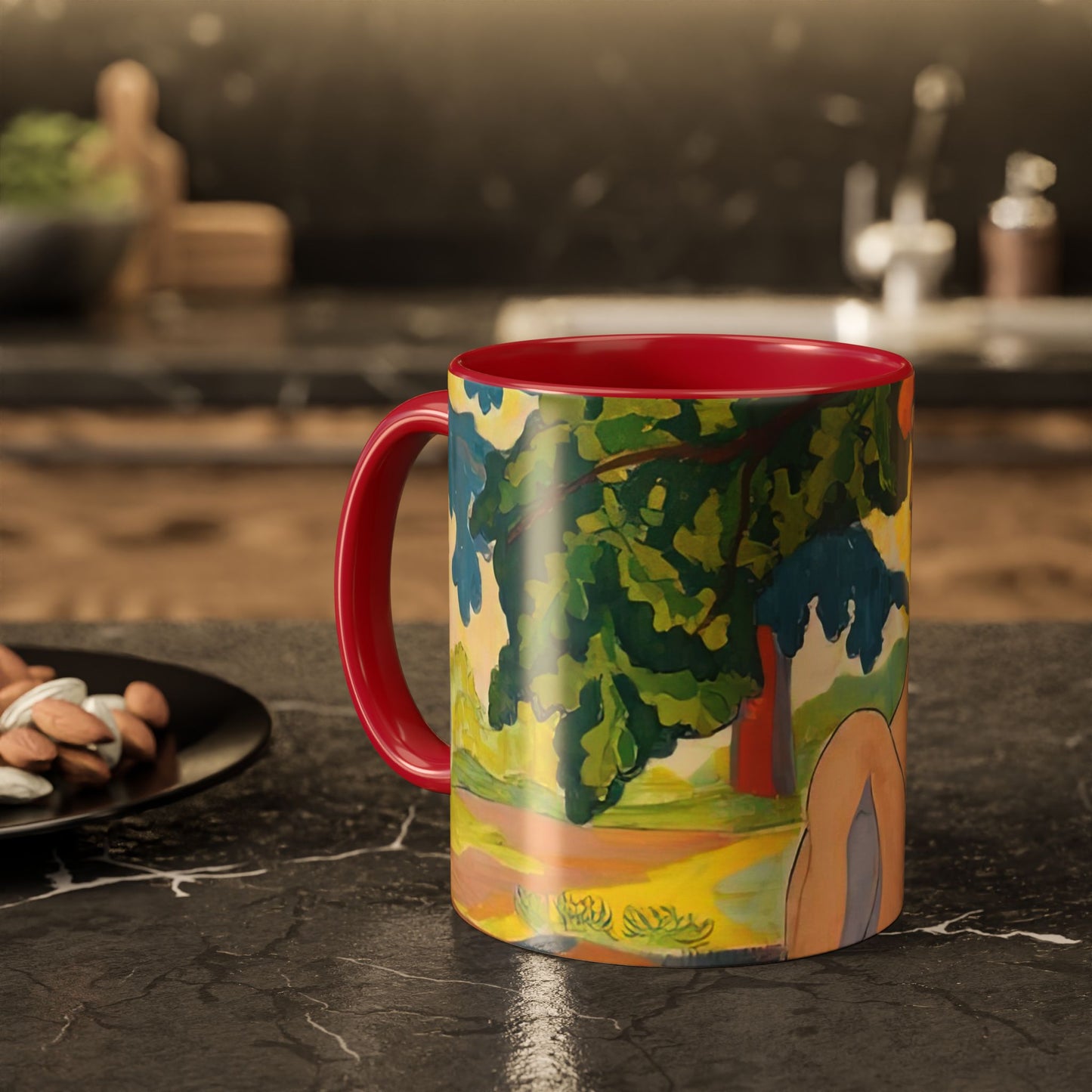 Ranson, Paul - Bather (1898) - Colorful Accent Mugs