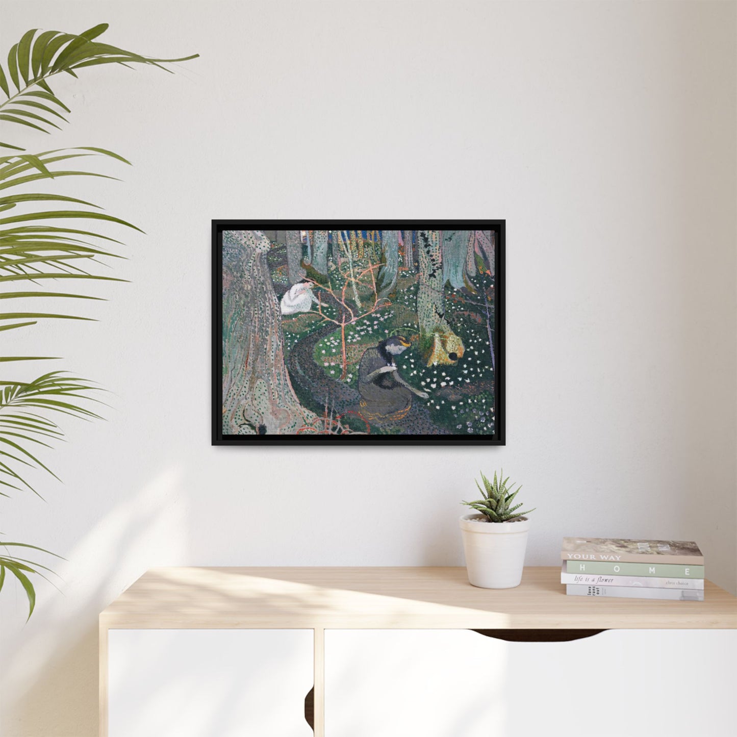 Denis, Maurice - April (1892) - Matte Canvas, Framed