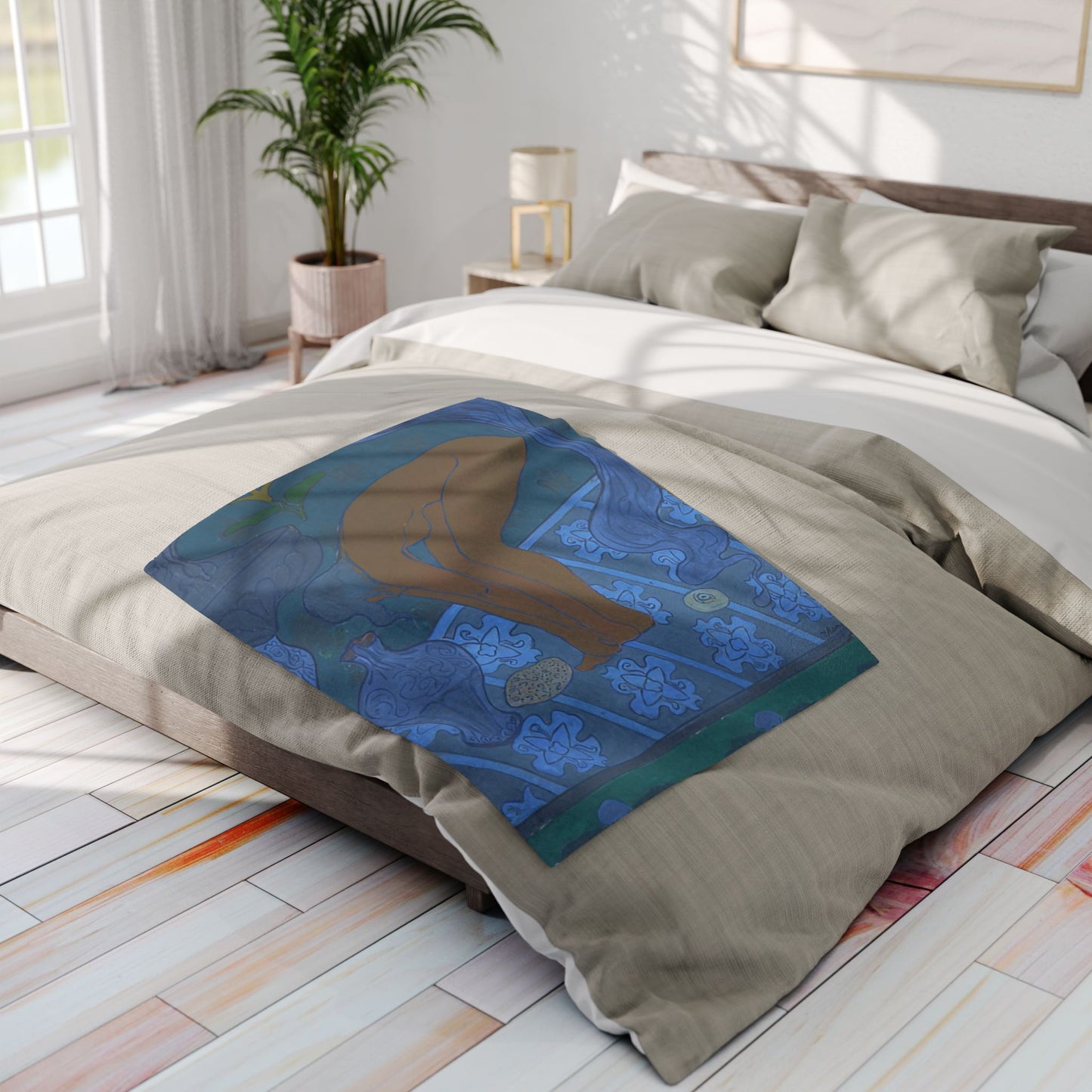 Ranson, Paul - The Blue Bather (1891) - Arctic Fleece Blanket