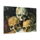 Cézanne, Paul - Pyramid of Skulls (1901) - Canvas Block, unframed