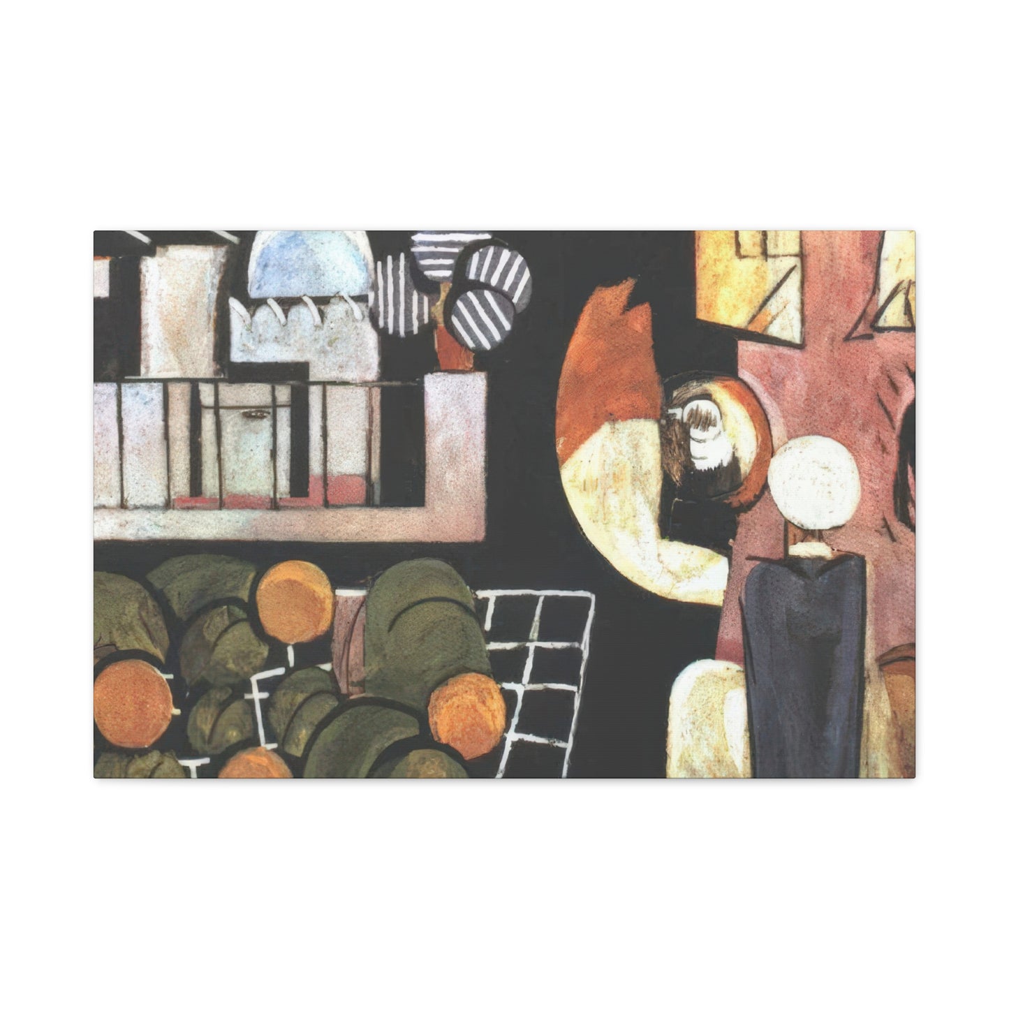 Matisse, Henri - The Moroccans (1916) - Canvas Block, unframed