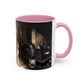 Courbet, Gustave - The Painter’s Studio (1855) - Colorful Accent Mugs