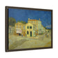 Van Gogh, Vincent - The Yellow House (1888) - Matte Canvas, Framed
