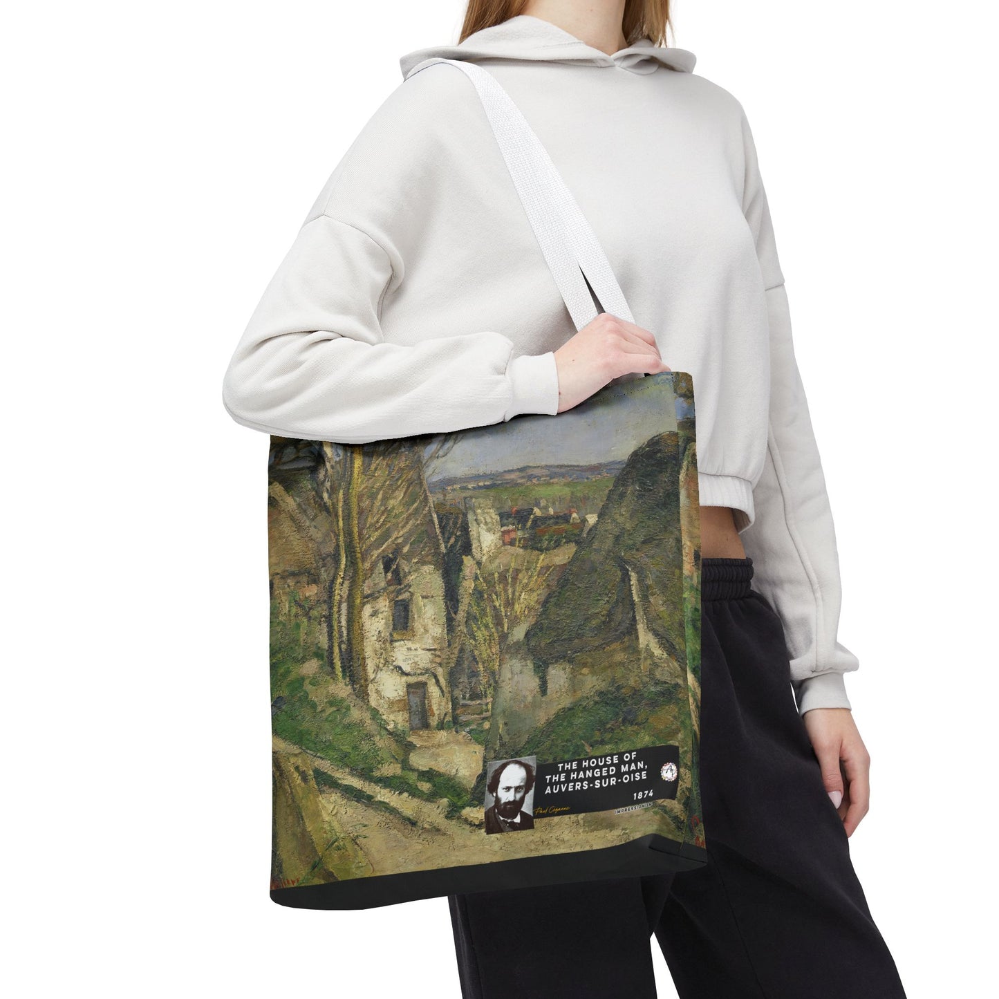 Cézanne, Paul - The House of the Hanged Man, Auvers-sur-Oise (1874) - Tote Bag