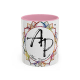 AdamPacio.com - White Logo - Colorful Accent Mugs