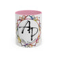 AdamPacio.com - White Logo - Colorful Accent Mugs