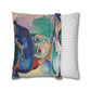 Matisse, Henri - Woman with a Hat (1905) - Suede Square Pillowcase