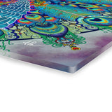 Melek Taus Mandala - Acrylic Block
