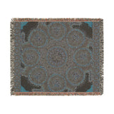 Lion Summer Mandala A - Woven Blanket
