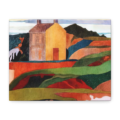 Filiger, Charles - The Hangman’s House (1891) - Canvas Block, unframed