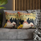 Toulouse-Lautrec, Henri - Moulin Rouge - La Goulue (1891) - Suede Square Pillowcase