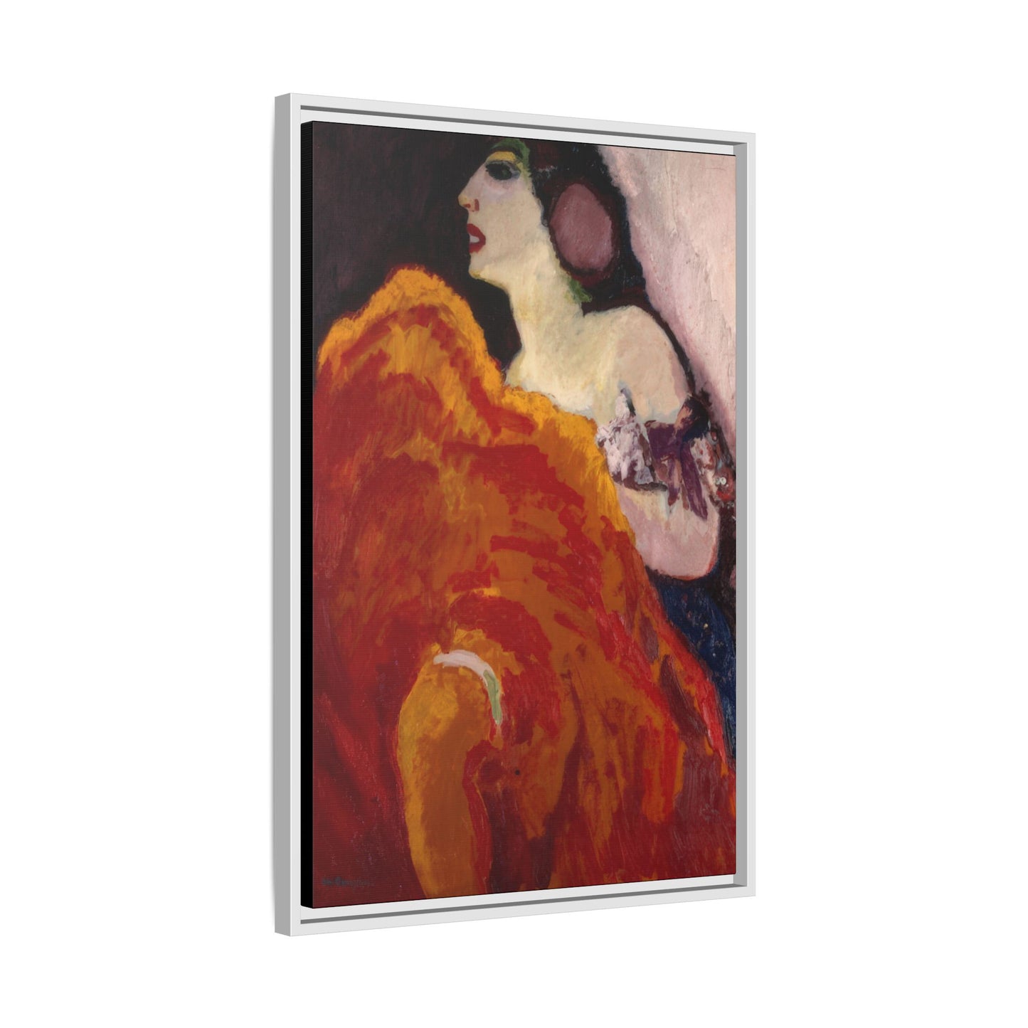 Van Dongen, Kees - The Red Dancer (1907) - Matte Canvas, Framed