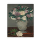 Manet, Édouard - Peonies (1864) - Canvas Block, unframed