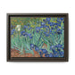 Van Gogh, Vincent - Irises (1889) - Matte Canvas, Framed