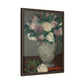 Manet, Édouard - Peonies (1864) - Matte Canvas, Framed