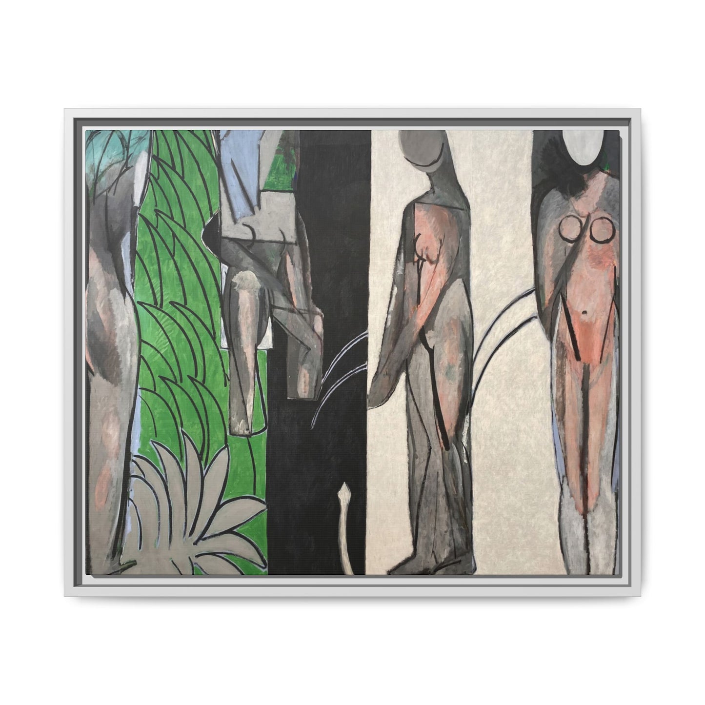 Matisse, Henri - Bathers by a River (1917) - Matte Canvas, Framed