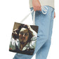 Courbet, Gustave - The Desperate Man (1843) - Tote Bag