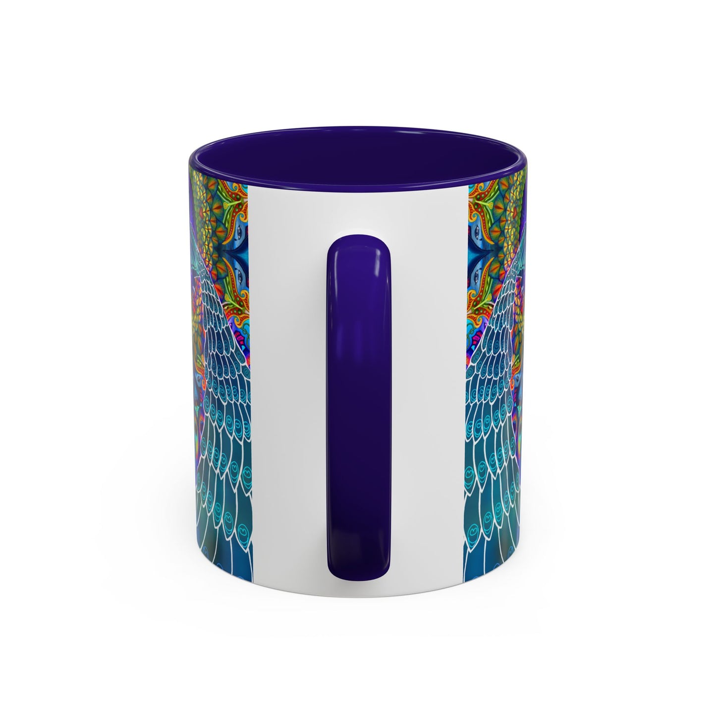 Pacio, Adam - Melek Taus Mandala - Colorful Accent Mugs