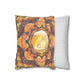 Filiger, Charles - Woman’s Head with Closed Eyes (1893) - Suede Square Pillowcase