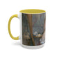 Morisot, Berthe - Woman at Her Toilette (1880) - Colorful Accent Mugs