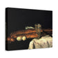 Cézanne, Paul - Still Life with Bread and Eggs (1865) - Canvas Block, unframed