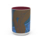Ranson, Paul - The Blue Bather (1891) - Colorful Accent Mugs