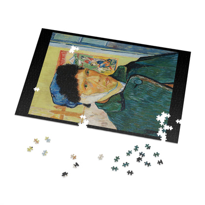 Van Gogh, Vincent - Self Portrait with Bandaged Ear (1889) - 1000pc Jigsaw Puzzle