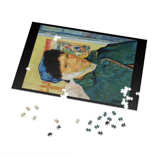 Van Gogh, Vincent - Self Portrait with Bandaged Ear (1889) - 1000pc Jigsaw Puzzle