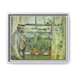 Morisot, Berthe - Eugene Manet on the Isle of Wight (1875) - Matte Canvas, Framed