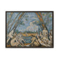 Cézanne, Paul - The Large Bathers (1906) - Matte Canvas, Framed