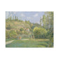 Pissarro, Camille - A Cowherd at Valhermeil, Auvers-sur-Oise (1874) - Canvas Block, unframed