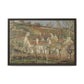 Pissarro, Camille - Red Roofs, Corner of a Village in Winter (1877) - Matte Canvas, Framed