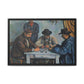 Cézanne, Paul - The Card Players (1892) - Matte Canvas, Framed
