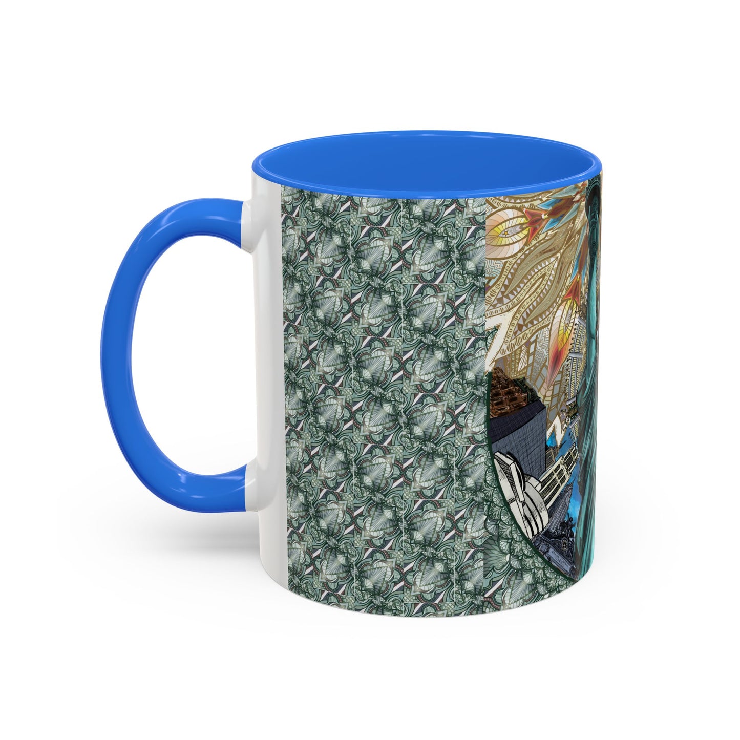 Pacio, Adam - Liberty Mandala - Colorful Accent Mugs