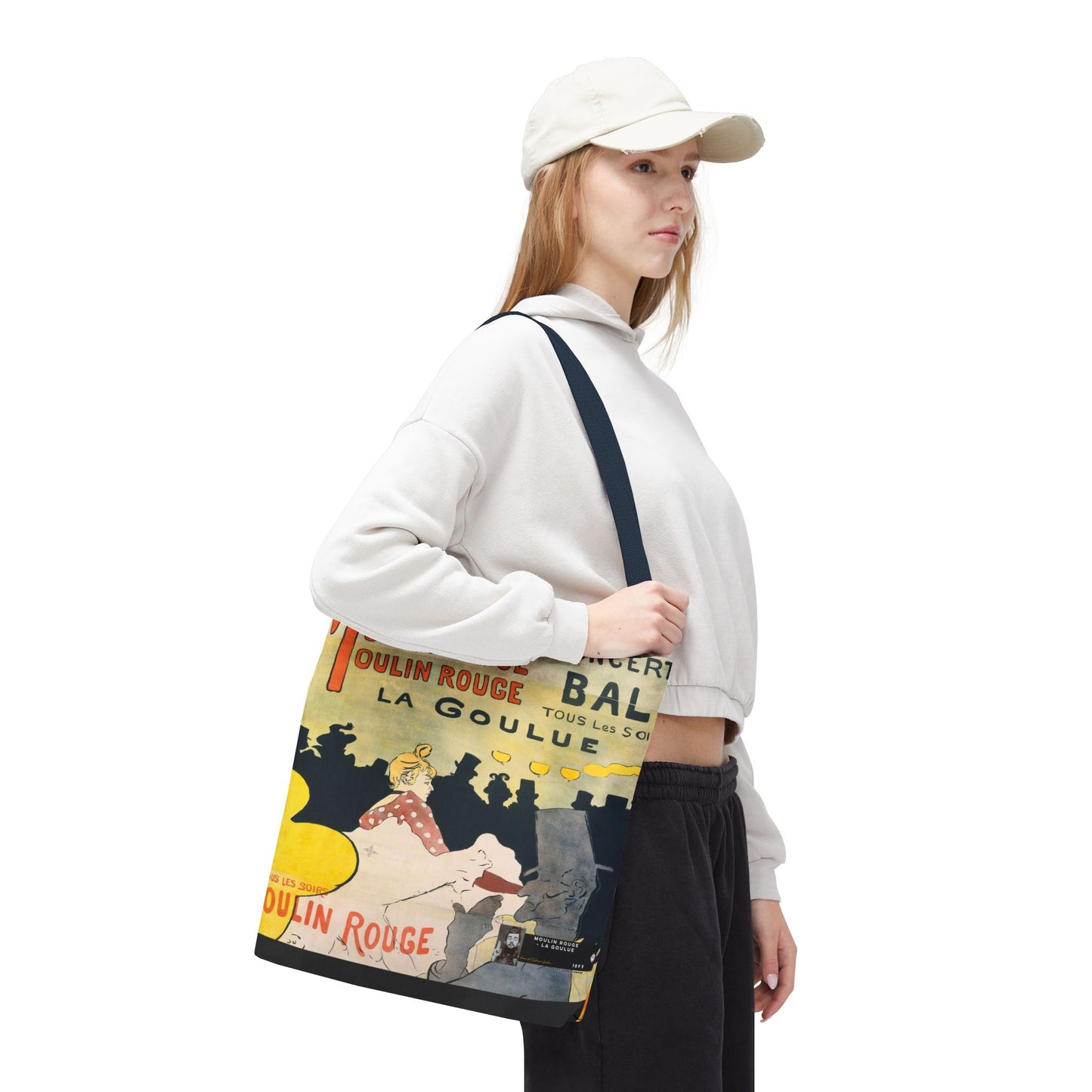 Toulouse-Lautrec, Henri - Moulin Rouge - La Goulue (1891) - Tote Bag