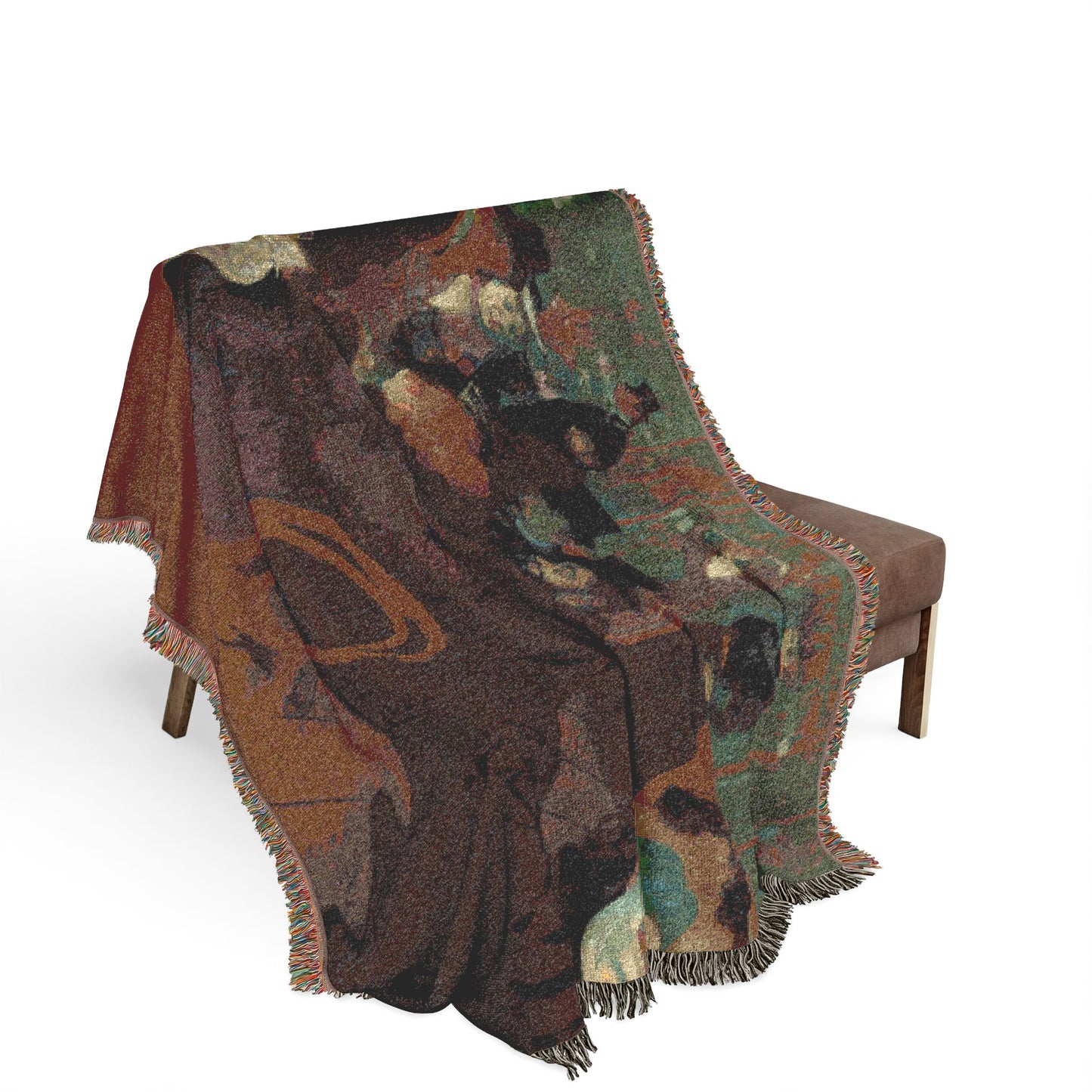 Toulouse-Lautrec, Henri - At the Moulin Rouge (1892) - Woven Blanket