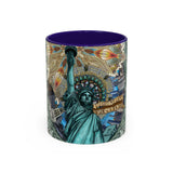 Liberty Mandala - Colorful Accent Mugs