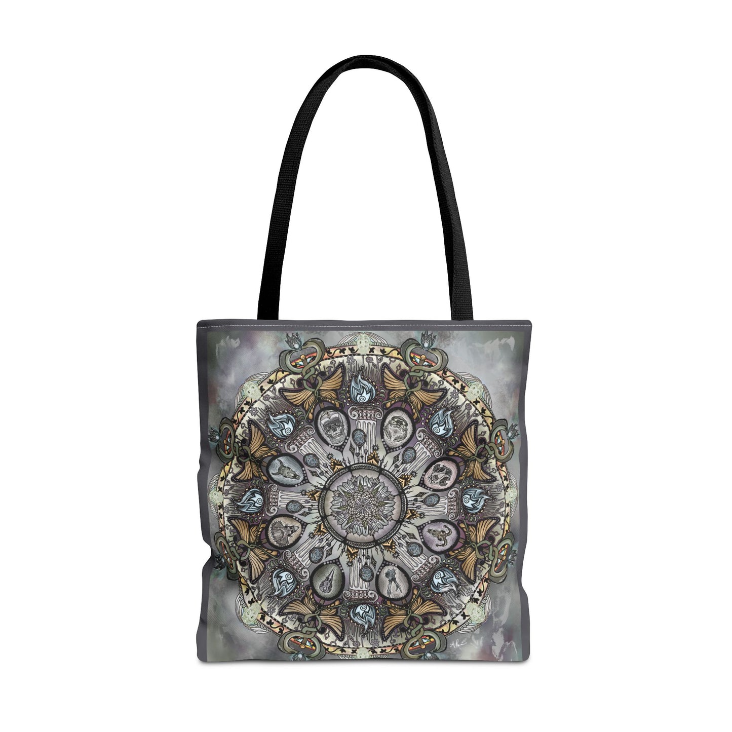 Memento Mori Mandala - Tote Bag