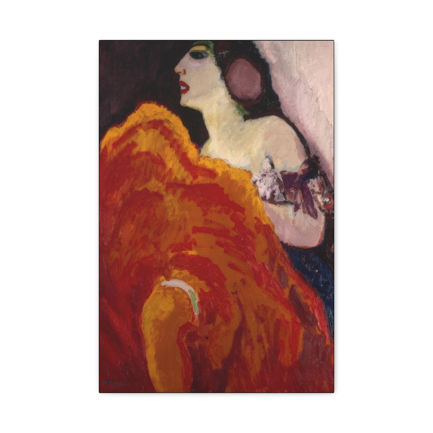 Van Dongen, Kees - The Red Dancer (1907) - Canvas Block, unframed